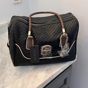 NWT Black Guess Satchel
